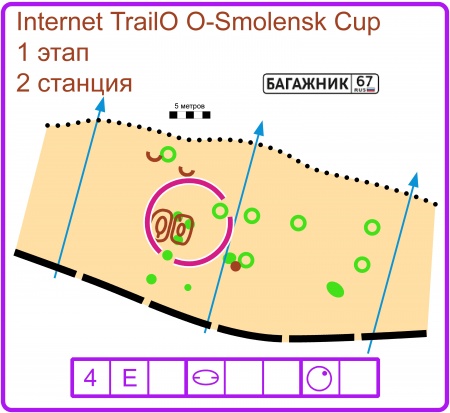 Internet TrailO O-Smolensk Cup. 1 этап