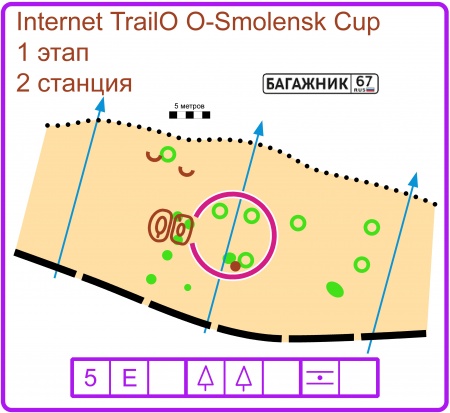 Internet TrailO O-Smolensk Cup. 1 этап