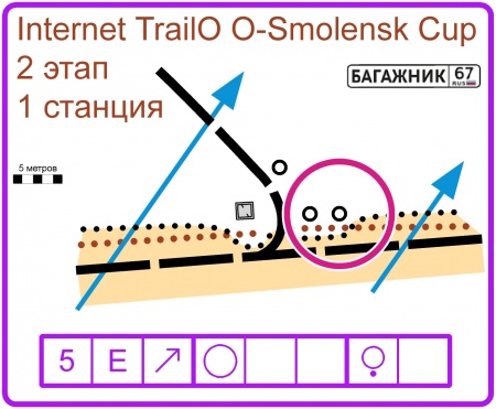Internet TrailO O-Smolensk Cup. 2 этап